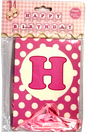 Banner Happy Birthday Polka Dots