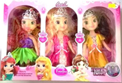 Doll Ariel, Aurora, and Belle (3in1)