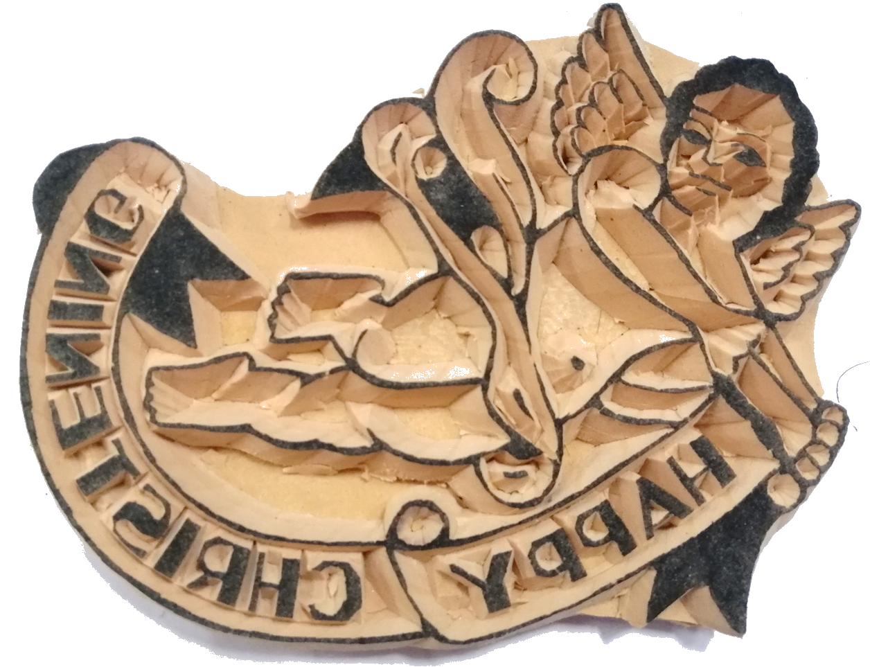Rubber Stamp Baptismal