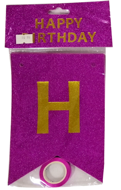 Banner Happy Birthday Small