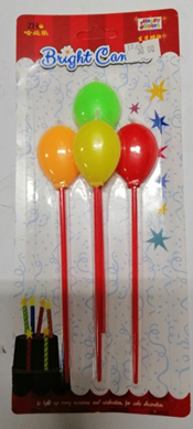 Balloon Design Candle