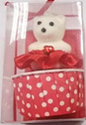 Souvenir Towel Bear Red
