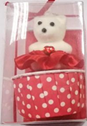 Souvenir Towel Bear Red