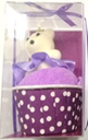 Souvenir Towel Bear Violet