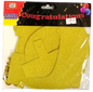 Banner Cutout Congratulations Letter