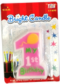 Candle My 1st Birthday