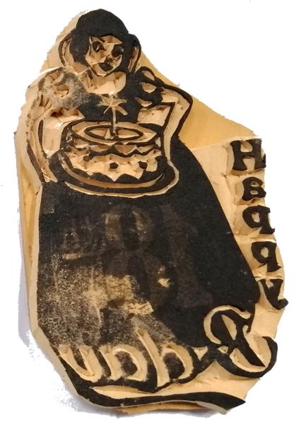 Rubber Stamp Birthday Occasion