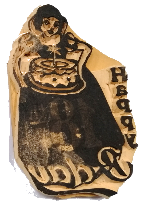 Rubber Stamp Birthday Occasion