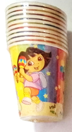 Paper Cups with Characters