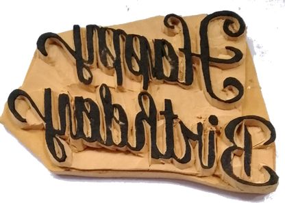 Rubber Stamp Birthday Generic