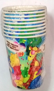 Paper Cups with Characters