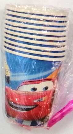 Paper Cups with Characters