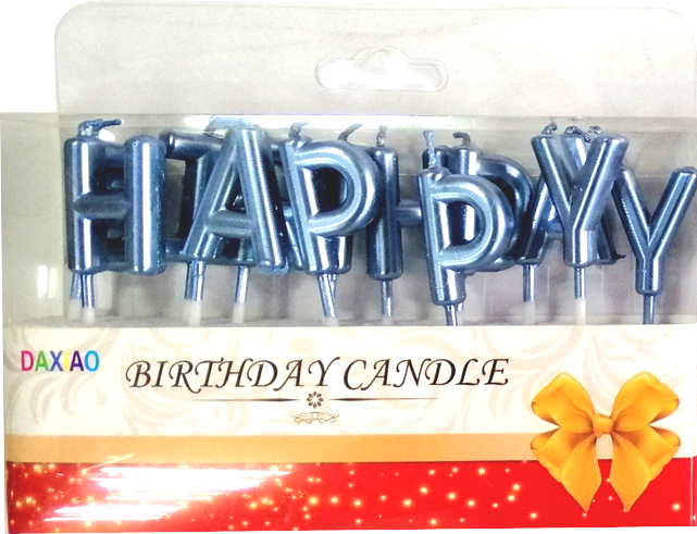 Candle Happy Birthday Set