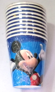 Paper Cups with Characters