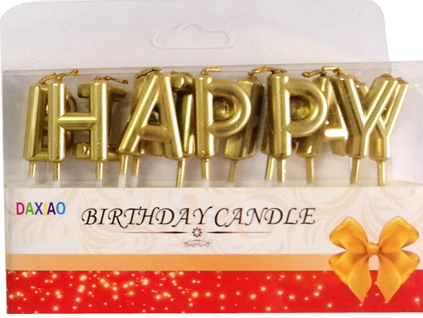 Candle Happy Birthday Set