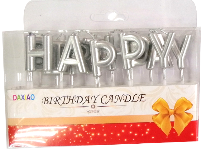 Candle Happy Birthday Set