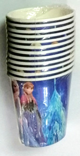 Paper Cups with Characters