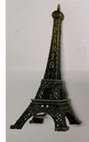 Souvenir Country Eiffel Tower Paris Display (Small)