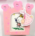 Pencil Holder Crown Pink
