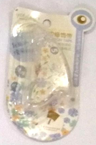 Correction Tape Flower Blue Design
