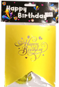Banner Happy Birthday Metallic