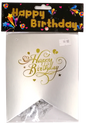 Banner Happy Birthday Metallic