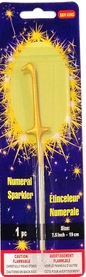 Candle Number Sparkler