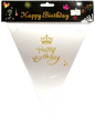 Banner Happy Birthday Metallic