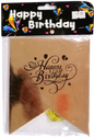 Banner Happy Birthday Metallic