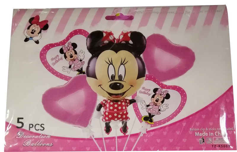 Foil Balloon Round Minnie Mouse