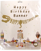 Banner Dinosaur Happy Birthday