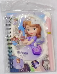 Notebook with Pen Sofia The First