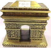 Souvenir Triumpal Arch France Display Country