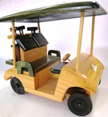 Souvenir Wood Car Display