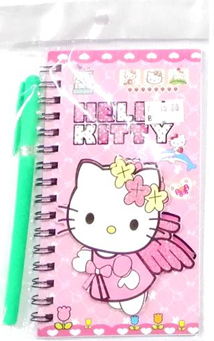 Notebook with Pen Hello Kitty