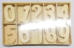 Wooden Number