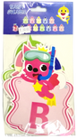 Banner Cutout Baby Shark Happy Birthday