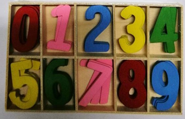 Wooden Number