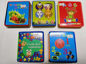 Flash Card Assorted Design Foam