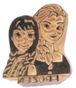Rubber Stamp for Girls Group 4 (Per Pc)
