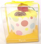 Souvenir Towel Cupcake Design with Cherry