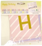 Banner Assorted Pastel Color Happy Birthday