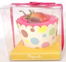 Souvenir Towel Cupcake Design with Cherry
