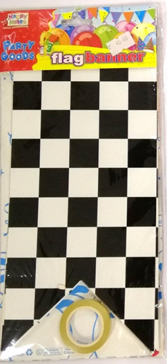 Banner Checkered Racing