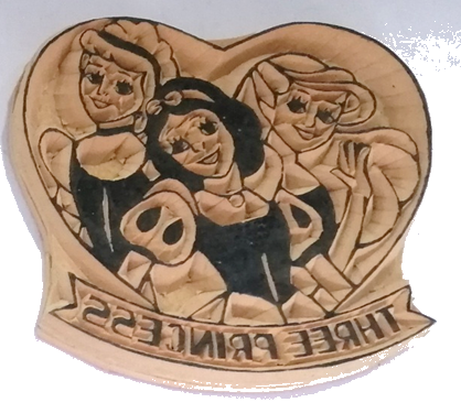 Rubber Stamp for Girls Group 5 (Per Pc)