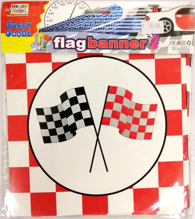 Banner Racing Flag