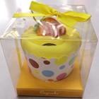 Souvenir Towel Cupcake Design with Strawberry