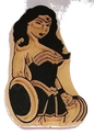 Rubber Stamp for Girls Group 6 (Per Pc)