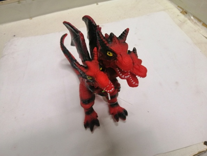 Figure Ghidora Rubber 3 Headed Dragon