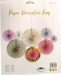 Fan Paper Decorative Assorted Design